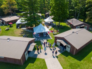 BCC Art Festival Aerial View.